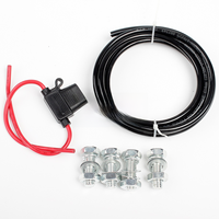 Air Compressor Tire Inflator Kit 12V Heavy Duty Portable Inflator Max 200PSI Off Road Air Pump Kit for 4x4 Car