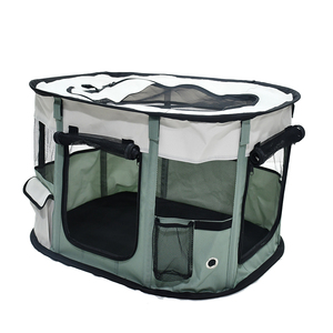 Effen Patroon Zachte Hond Box Voor Kleine Dieren Ijzer Met Ritssluiting En Plastic Lade Pallet Box Verpakking - Product Image 5