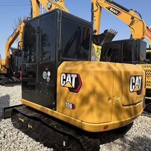 Excavadora Usada Cat 306 306e2 307 Caterpillar Fabricada en Japón con Buen Motor Cat305.5e2 306e2 Mini Excavadora 306 - Product Image 1