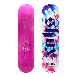 Planche de skateboard professionnelle en bois d'érable canadien, type cruiser fish, avec graphismes de haute qualité, planches pro complètes. - Product Image 4