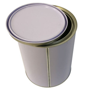 Seau à <span class=keywords><strong>peinture</strong></span> transparent et vide en métal, pot <span class=keywords><strong>de</strong></span> x 1 once avec couvercle - Product Image 5