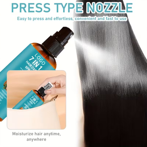 Spray capillaire sans rinçage 7-en-1 à l'huile d'argan marocaine, antipelliculaire, nourrissant, non gras, soyeux et hydratant pour tous types de cheveux 100ml - Product Image 5