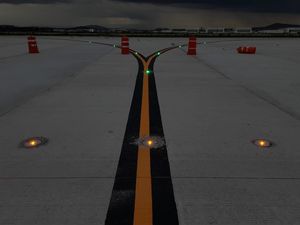 Dẫn và nvg tương thích heliport đèn đa hướng Inset/bán tuôn ra Dimmable 100% ,30%, 10% heliport chu vi chiếu sáng - Product Image 6