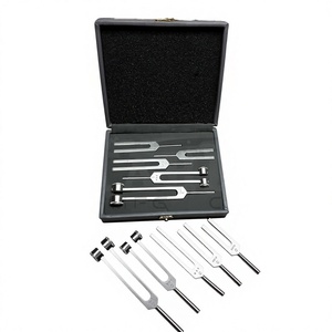 Ensemble de diapasons médicaux en aluminium, 5 pièces, instrument chirurgical manuel de classe I, outils de thérapie par fréquence - Product Image 2