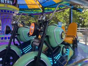 เครื่องเล่นมอเตอร์ไซค์ไฟฟ้าสำหรับงานรื่นเริงกลางแจ้ง Luna Fairground เหมาะสำหรับสวนสนุกและสวนผจญภัย - Product Image 6