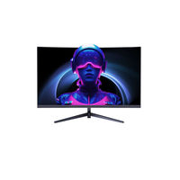 Nouveau moniteur LED incurvé 27 pouces moniteur de jeu 1080P Full HD ordinateur de bureau d'affaires moniteur PC