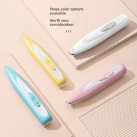 Tondeuse Électrique Anti-Pincement pour Poils d'Animaux avec LED, Tondeuse à Griffes pour Chat, Rechargeable sur Batterie, Vente en Gros