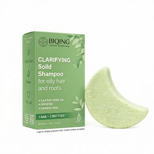 Savon Solide Shampooing Naturel aux Herbes Marque Blanche, Ginseng Eucalyptus pour la Croissance Capillaire et le Soin du Cuir Chevelu, Sans Sulfate 110g - Product Image 1