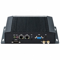 Komputer Kontrol Industri Intel Core I3 dengan 8 Port USB untuk Pengawasan Lini Pengemasan