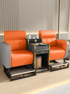 Canapé et chaise de <span class=keywords><strong>salle</strong></span> de billard en cuir, chaises <span class=keywords><strong>d</strong></span>'<span class=keywords><strong>attente</strong></span> commerciales sur mesure <span class=keywords><strong>pour</strong></span> salles de billard, design pliable - Product Image 4