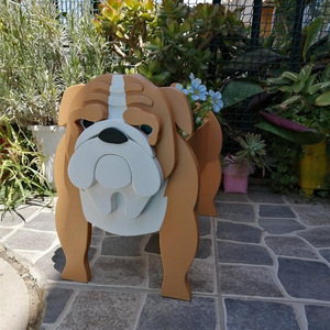 Maceta de <span class=keywords><strong>Bulldog</strong></span> para Exteriores, Macetas de Jardín de PVC para Plantas, Maceta para Suculentas y Cactus - Product Image 3