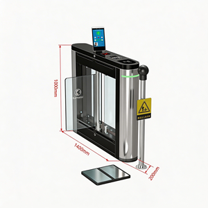 Gerbang Putar ESD Sesuai Standar ISO untuk Pabrik Perangkat Medis |   Kontrol Akses Anti-Statik Otomatis RFID/Pengenal Wajah IP65 - Product Image 3