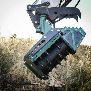 Printoth ekskavator Mini lampiran hutan pertanian untuk ekskavator dengan ekskavator Mulcher kepala mulsa - Product Image 6