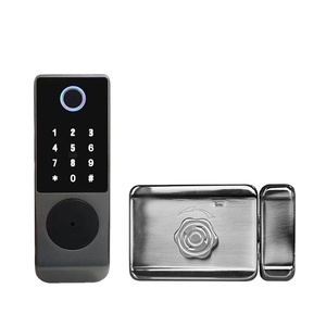 Cửa Điện rim khóa Kit vân tay kỹ thuật số thông minh khóa ttlock tuya ứng dụng tùy chọn - Product Image 1