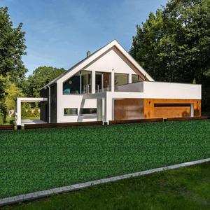 10 panneaux muraux en herbe, haie artificielle anti-UV en buis, toile de fond en herbe artificielle sans odeur pour l'intimité, décoration d'anniversaire et de mariage - Product Image 5