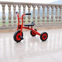 Tricycle pour enfants avec siège haute, tricycle à pédales pour tout-petits, équipement de terrain de jeux pour crèches et aires de jeux commerciales pour enfants