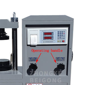 Testeur de résistance du béton 300 kN, machine automatique d'essai de compression du béton SXDYE-300, essai de résistance à la compression du béton - Product Image 2