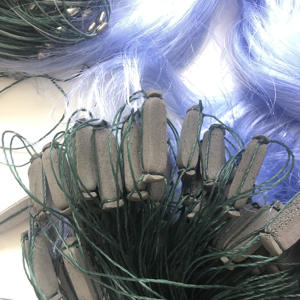 Starke Fischernetz tiefe 2M Länge 75M Gill Net 3-lagiges Grid Gill Net mit Floats und Leads - Product Image 5