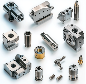 Klantspecifieke hoogprecisie metaalbewerking 5-assige <span class=keywords><strong>CNC</strong></span> frees- en draaibewerking van onderdelen van roestvrij staal en titanium, prototypeproductie - Product Image 2