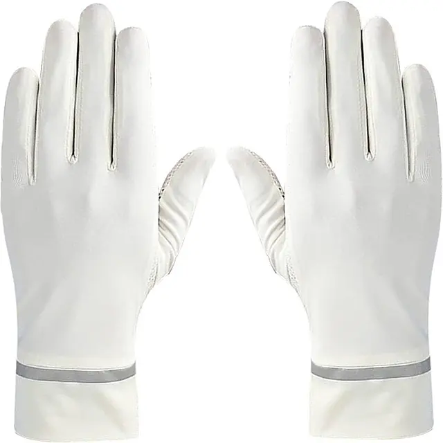Женские велосипедные перчатки с защитой от УФ-лучей, тонкие солнцезащитные перчатки с пальцами для сенсорных экранов, для весны и лета, 2023
