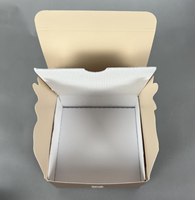 Boîte cosmétique en carton de 350g avec insert intérieur ondulé, impression personnalisée pour les soins de la peau, vente en gros