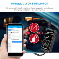 Mini traceur GPS 4G pour moto et voiture, suivi en temps réel, alerte intelligente, étanche, coupure à distance GSM, application Android, batterie 10000 mAh
