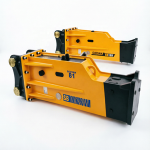 SB81 New Box Type Hydraulic Breaker with Core Chisel Components for 18-26 Ton Excavators 1 Year Warranty Construction Mining Use - Product Image 1