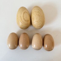 Wooden Egg Shaker Sand Eggs Orff Musical Instruments