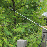 Xinxing extensible pôle scie et sécateur haute portée arbre branche taille-haie outil de coupe 5.5/7.5 mètres