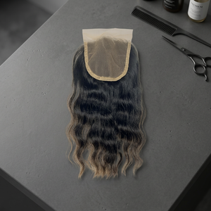 Cabello Humano Brasileño Virgen Remy al por Mayor, Ondulado Profundo Suelto, Trama Doble Delgada a Máquina, Cierre Frontal Transparente HD 4x4-7x7 - Product Image 2