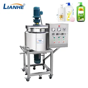 Produits chimiques traitement vaisselle chauffage homogénéisation réservoir détergent liquide malaxeur shampooing savon liquide faisant la Machine