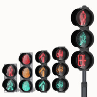 Feux de circulation à LED en vente Feux de circulation à bille intégrale IP66 Feux de circulation à télécommande pour Crossroads