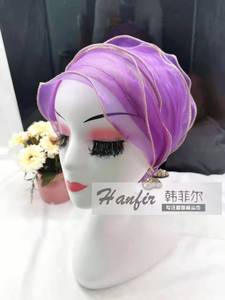 Women's ethnic Islamic headscarves, <b>hats</b>, and scarves; Muslim women have diverse styles - Product Image 6