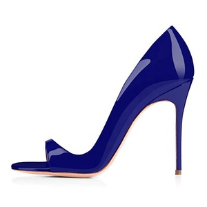 Tacco <span class=keywords><strong>a</strong></span> <span class=keywords><strong>spillo</strong></span> con punta aperta personalizzata pump sandali tinta unita per feste da ballo estive Sexy Super <span class=keywords><strong>tacchi</strong></span> alti con funzione - Product Image 5