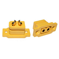 Conector XT60E-F, Conector Hembra XT60E, Conector Macho XT60H, Adaptador de Conector Tipo Bala para Batería Lipo RC FPV, Quadcopter RC, Conector Hembra XT60E