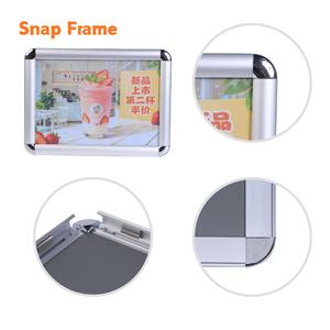 Cornice a scatto in alluminio da 25 mm <span class=keywords><strong>per</strong></span> poster, struttura a scatto, design da parete <span class=keywords><strong>per</strong></span> <span class=keywords><strong>negozi</strong></span> a catena e uso interno aziendale - Product Image 3