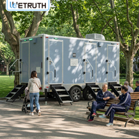 Inodoro Portátil Prefabricado Moderno Wetruth para Acampar al Aire Libre con Estructura de Panel EPS, Diseño Gráfico y Suministro del Fabricante