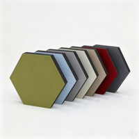 Panneaux acoustiques hexagonaux recouverts de feutre de haute qualité, décoratifs, insonorisants, pour salle de piano, bureau, maison
