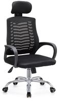 Chaise en maille très vendue 2023, chaise de bureau à dossier haut en tissu, chaise de loisirs en tissu pour salon et bureau