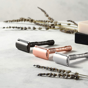 Tái Sử Dụng Cạo Râu An Toàn Dao Cạo Brass Xử Lý Đôi Cạnh Kim Loại Dao Cạo Cạo Công Cụ Cho Nam Giới Và Phụ Nữ - Product Image 4