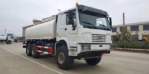 Camión Cisterna HOWO 6x6 AWD para Servicio Pesado en Desiertos, Camión Cisterna Todoterreno para Transporte de Agua - Product Image 2