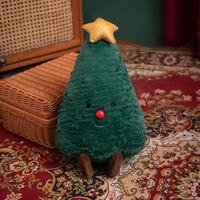Lot de jouets en peluche de Noël mignons en gros : Père Noël, renne, bonhomme de neige, poupées en peluche douces OEM
