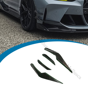 For M4 G82 Real Carbon Fiber Front Wind Knife Upgrade the Retrofit <b>Bracket</b> Kit - Product Image 1