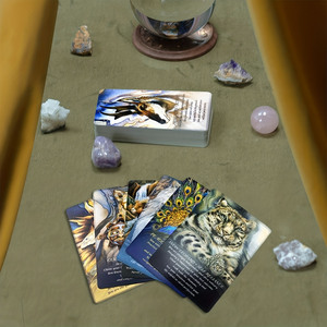 <span class=keywords><strong>Cartas</strong></span> del Tarot del Oráculo del Espíritu Animal, 52 <span class=keywords><strong>Cartas</strong></span> del Oráculo Natural con Ilustraciones de <span class=keywords><strong>Totem</strong></span> Animal, Meditación y Lectura Intuitiva. - Product Image 2