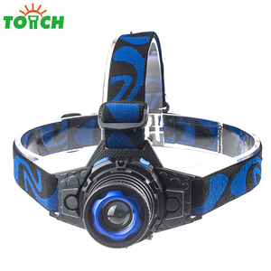 Lampe <span class=keywords><strong>frontale</strong></span> <span class=keywords><strong>LED</strong></span> rechargeable avec batterie intégrée, étanche IP65, pour le camping, fonctions haute/basse/lumière stroboscopique/SOS - Product Image 2