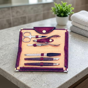 Environmental Professional 5 1 Stainless Steel Good Manicure Set Accessories Colorful Ladies Tool Kit Diamond <b>Nail</b> Nipper Cutter - Product Image 4