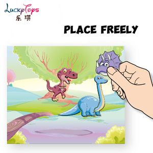 Đầu Giáo Dục Đồ Chơi 46-Mảnh Rừng Mưa Khủng Long Giấy Câu Đố Từ Bảng Vẽ Công Cụ Học Tập Cho Trẻ Em Unisex - Product Image 3