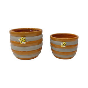 Pots de plantes décoratifs en céramique de style moderne Vase succulent <span class=keywords><strong>pour</strong></span> balcon de maison Plancher de jardin - Product Image 3