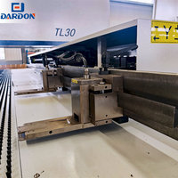 Máquina de Corte Láser CNC de 3000W, 30T, 16 Estaciones, Prensa de Torreta Mecánica de 5000x1250mm para Puertas de Gabinetes y Chapa Metálica