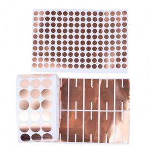 Cinta de Cobre Autoadhesiva de una Sola Cara, Resistente al Calor, Conductora de Carbono, con Protección EMI y Antiestática, para Troquelado al por Mayor - Product Image 4